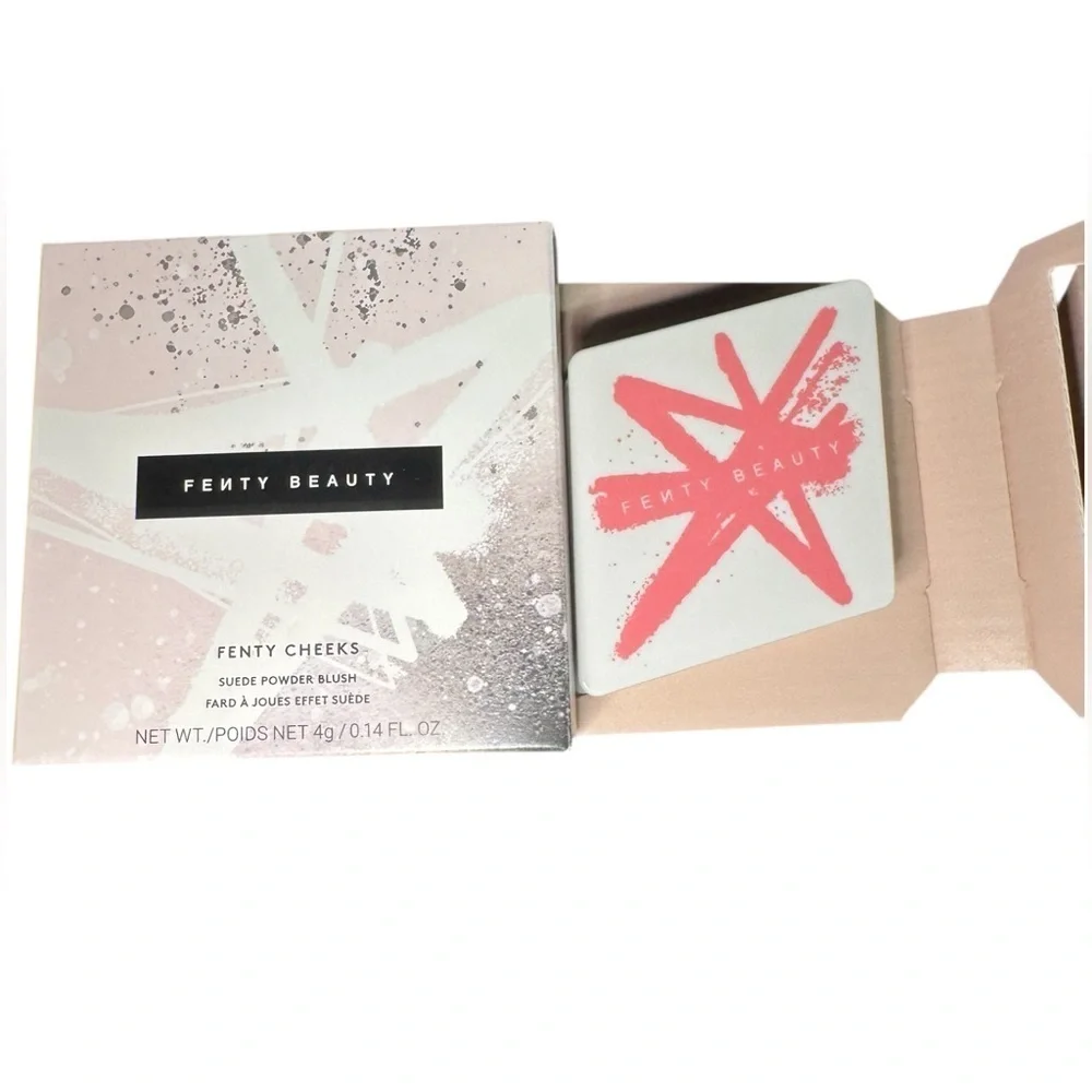 FENTY Cheeks Suede Powder Blush Brand New in Box Long-lasting High Performance